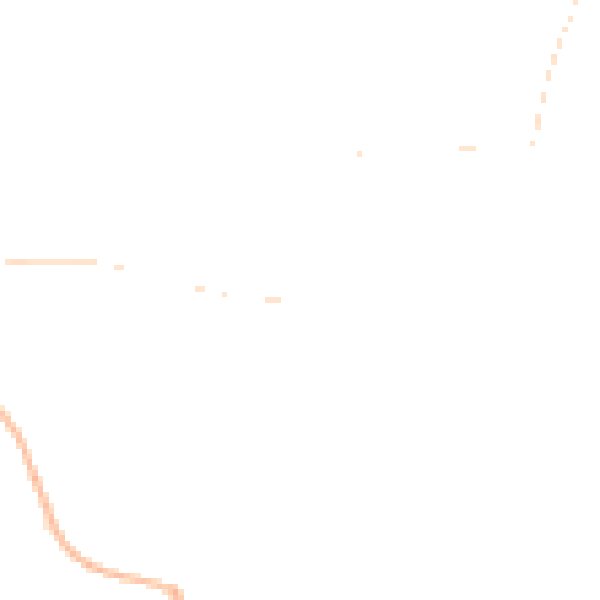Night-time road noise heatmap for CM0 7DE