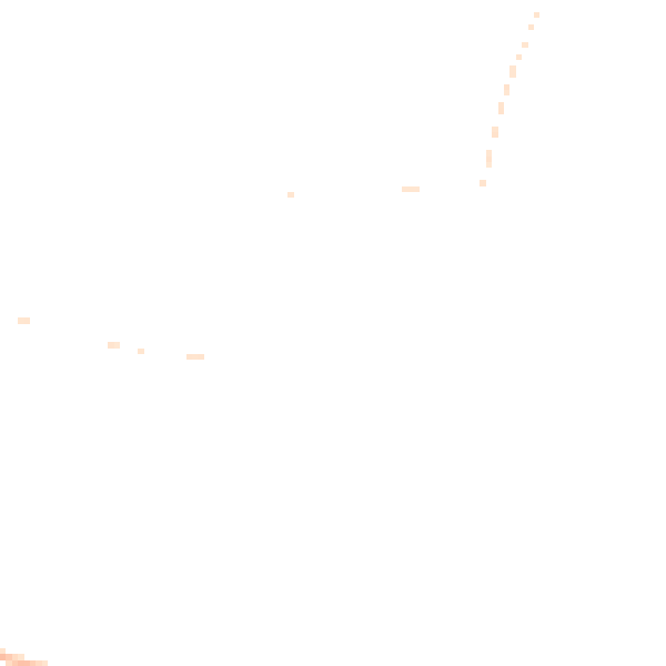Night-time road noise heatmap for CM0 7DH
