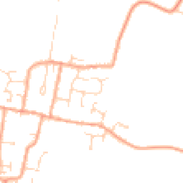 Daytime road noise heatmap for CM0 7DJ