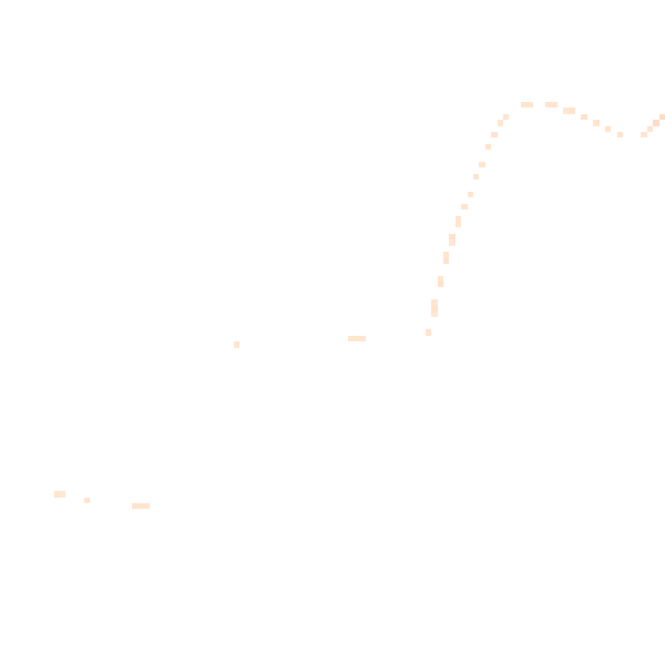 Night-time road noise heatmap for CM0 7DN