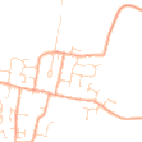 Daytime road noise heatmap for CM0 7DQ