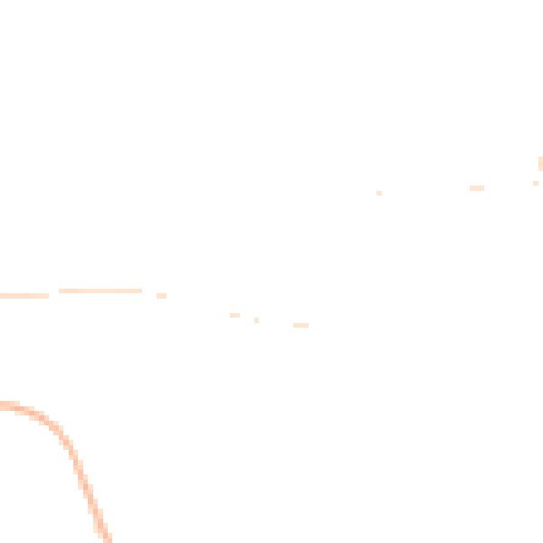 Night-time road noise heatmap for CM0 7JX