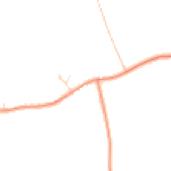 Daytime road noise heatmap for CM0 7LF
