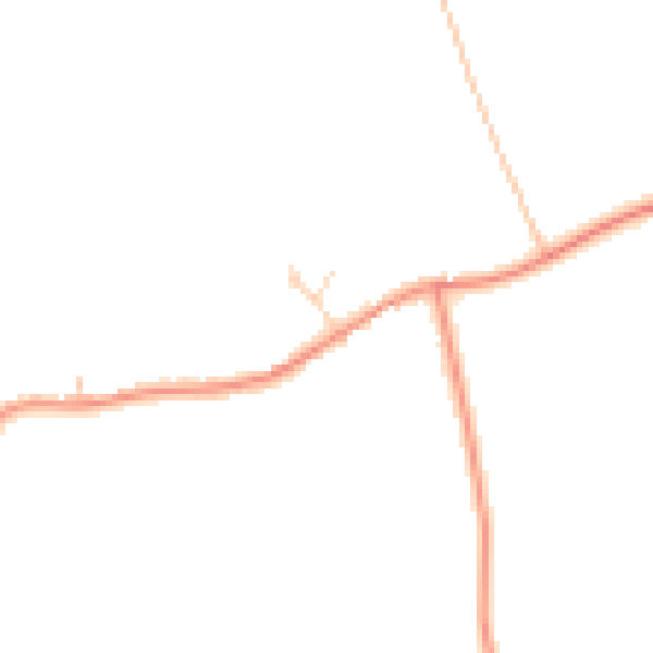 Daytime road noise heatmap for CM0 7LG