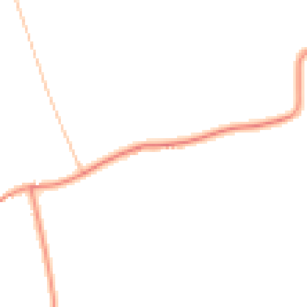 Daytime road noise heatmap for CM0 7LL