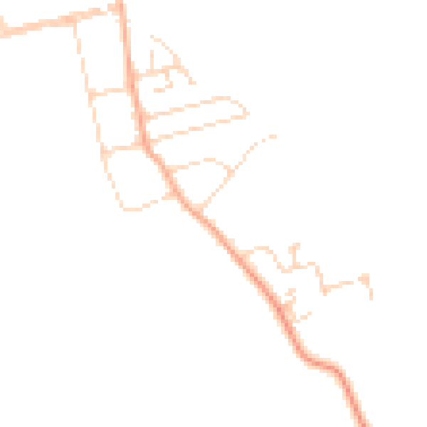 Daytime road noise heatmap for CM0 7LY