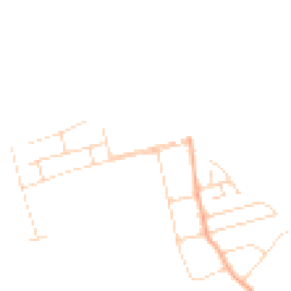 Daytime road noise heatmap for CM0 7NF