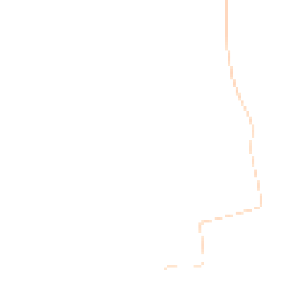 Night-time road noise heatmap for CM0 7NY