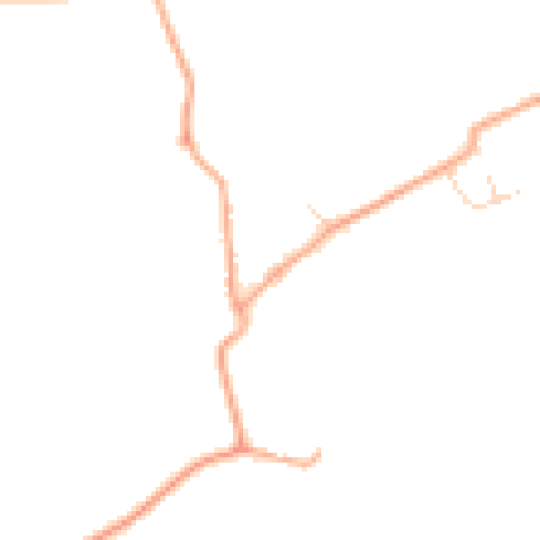 Daytime road noise heatmap for CM0 7PY