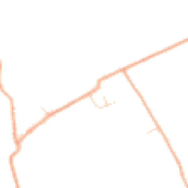 Daytime road noise heatmap for CM0 7QE