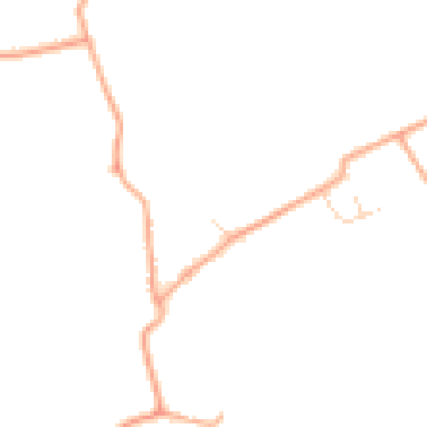 Daytime road noise heatmap for CM0 7QH