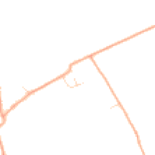 Daytime road noise heatmap for CM0 7QQ