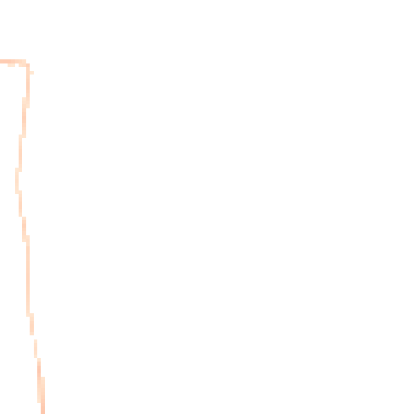 Night-time road noise heatmap for CM0 7QS
