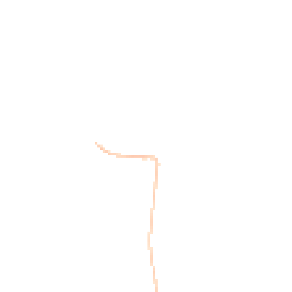 Night-time road noise heatmap for CM0 7QU