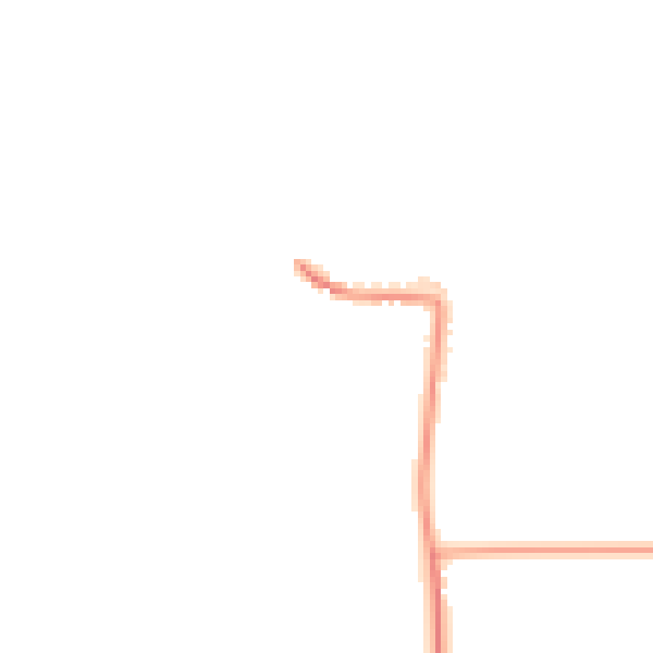 Daytime road noise heatmap for CM0 7QY