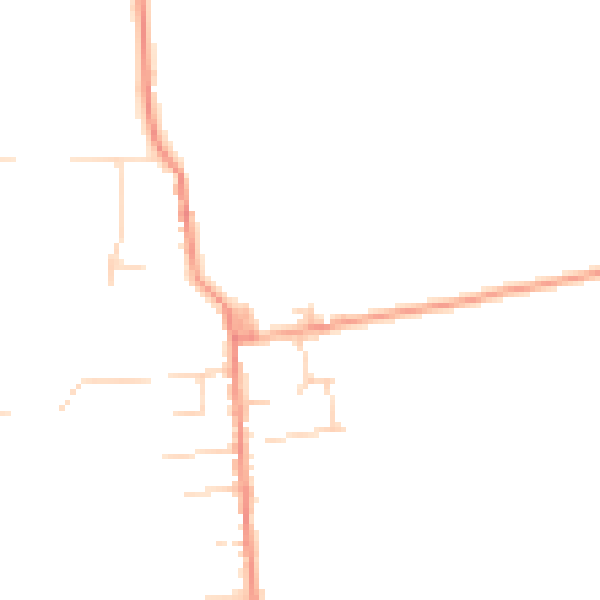 Daytime road noise heatmap for CM0 7SA