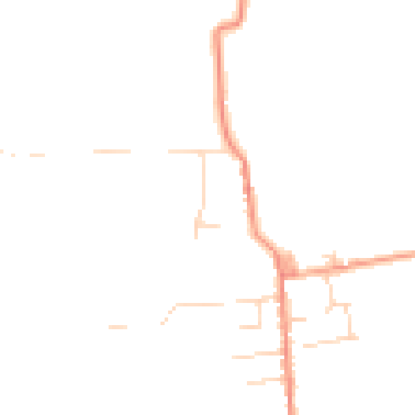 Daytime road noise heatmap for CM0 7SQ