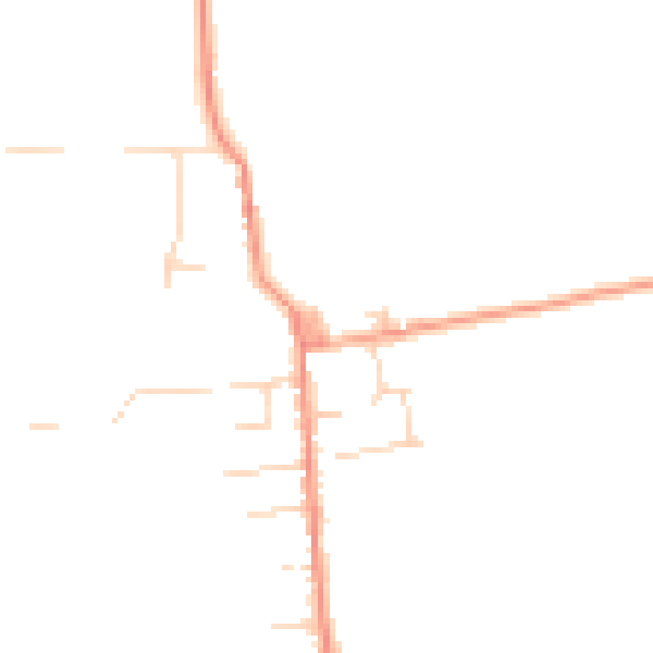 Daytime road noise heatmap for CM0 7SU