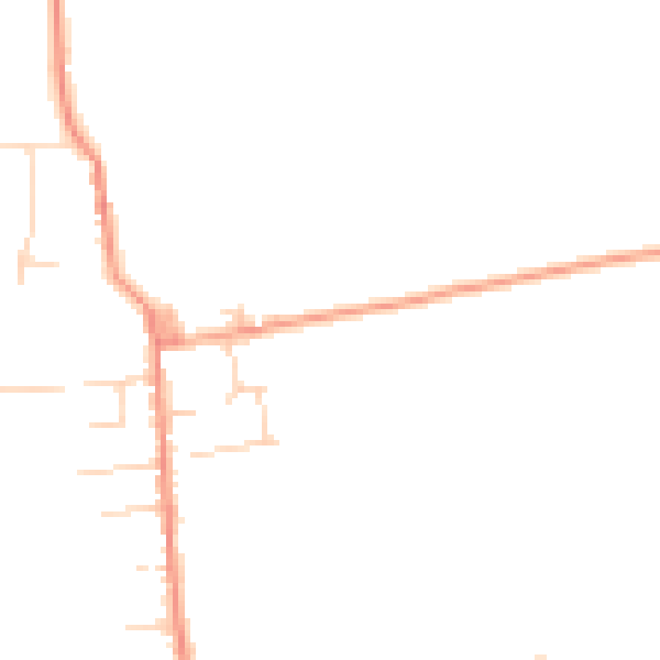 Daytime road noise heatmap for CM0 7SZ