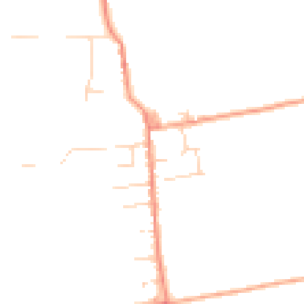 Daytime road noise heatmap for CM0 7TB