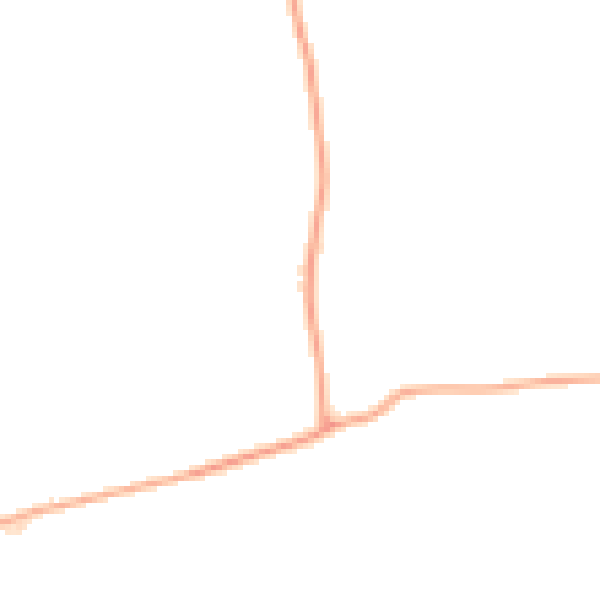 Daytime road noise heatmap for CM0 7UH
