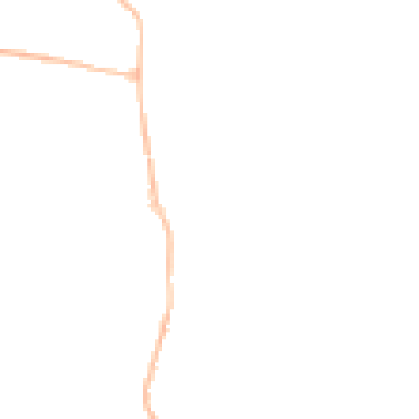 Night-time road noise heatmap for CM0 8AE