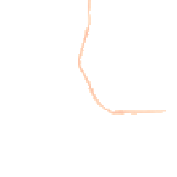 Night-time road noise heatmap for CM0 8HJ