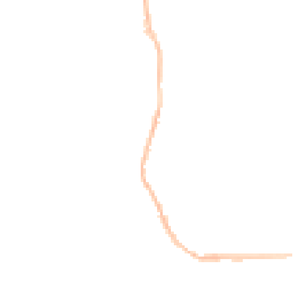 Night-time road noise heatmap for CM0 8HY