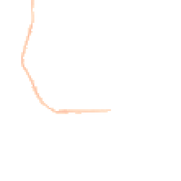 Night-time road noise heatmap for CM0 8JX