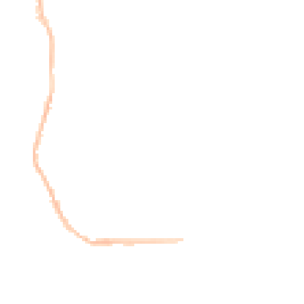 Night-time road noise heatmap for CM0 8LE