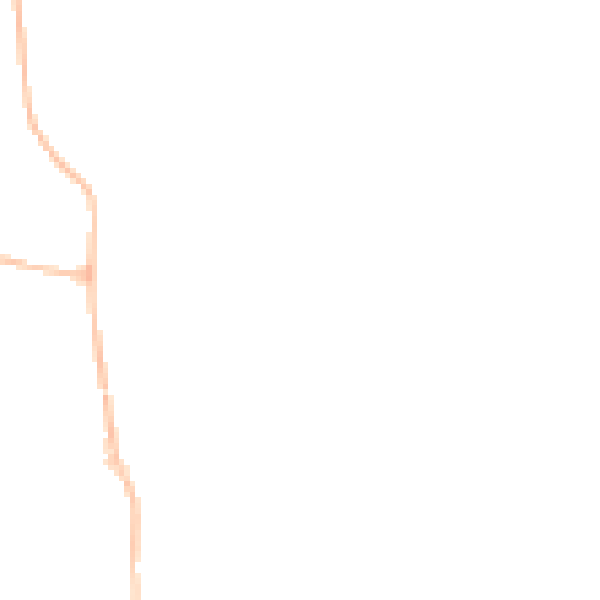 Night-time road noise heatmap for CM0 8RA