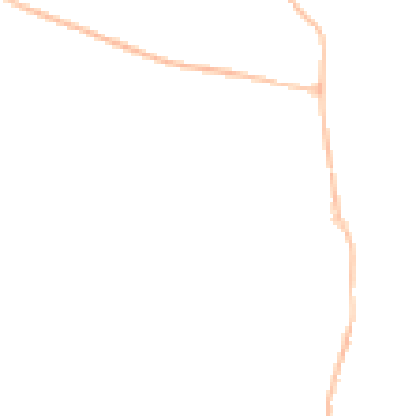 Night-time road noise heatmap for CM0 8RJ