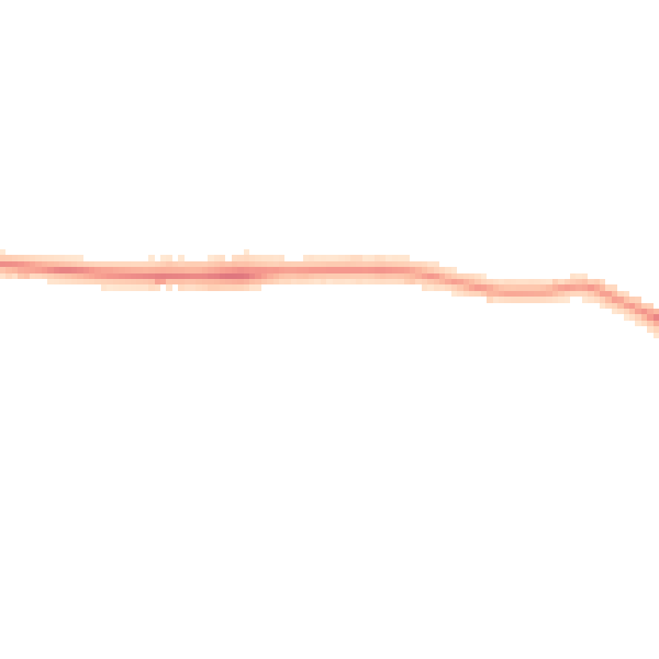 Night-time road noise heatmap for CM1 2NP