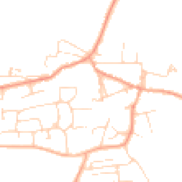 Daytime road noise heatmap for CM1 3DX