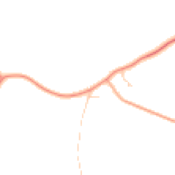 Daytime road noise heatmap for CM1 3QE