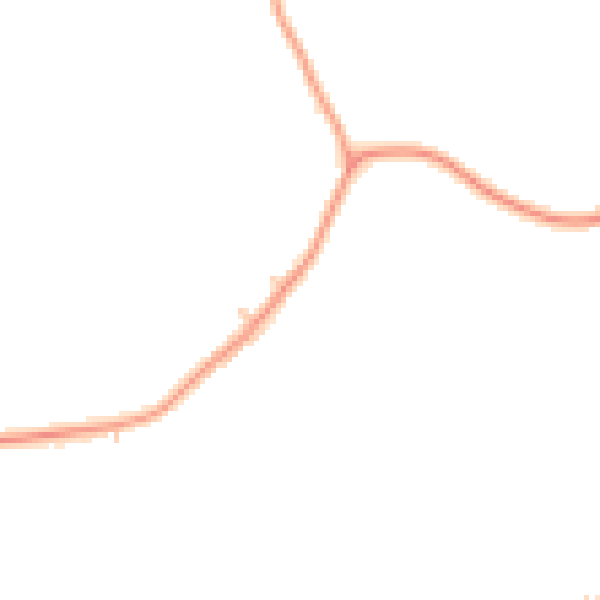 Daytime road noise heatmap for CM1 3QG