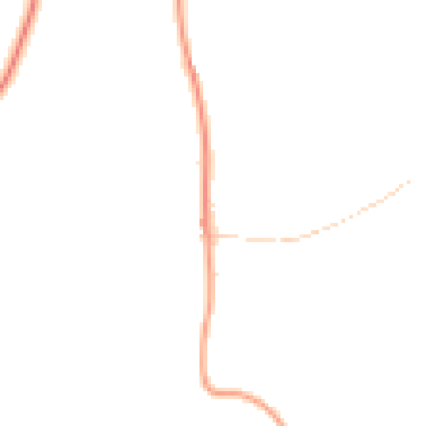 Daytime road noise heatmap for CM1 3QY