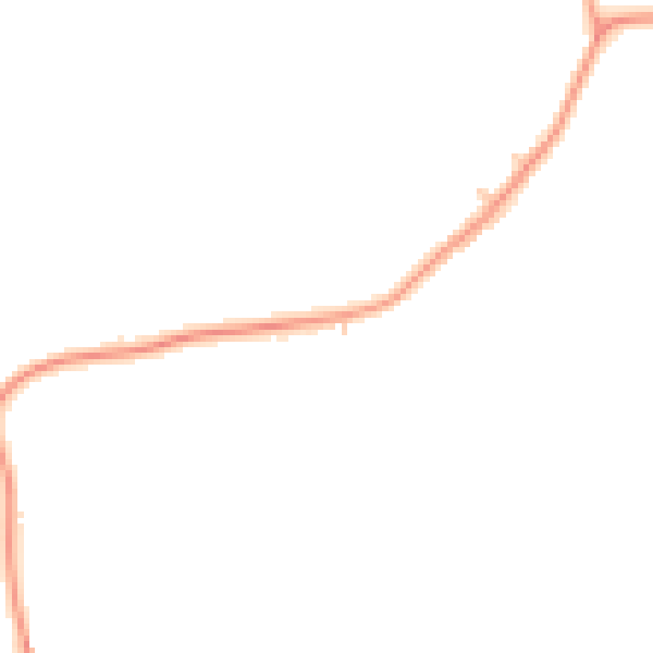 Daytime road noise heatmap for CM1 3RG