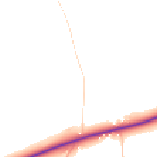 Daytime road noise heatmap for CM1 3SJ