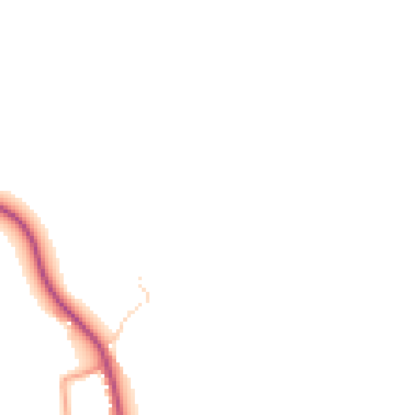 Daytime road noise heatmap for CM1 4LW