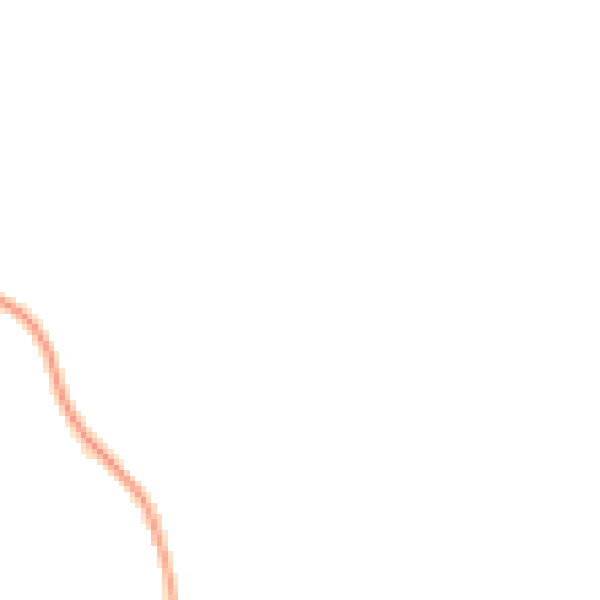 Night-time road noise heatmap for CM1 4LW