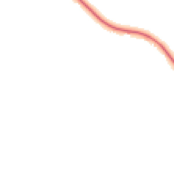 Night-time road noise heatmap for CM1 4LY