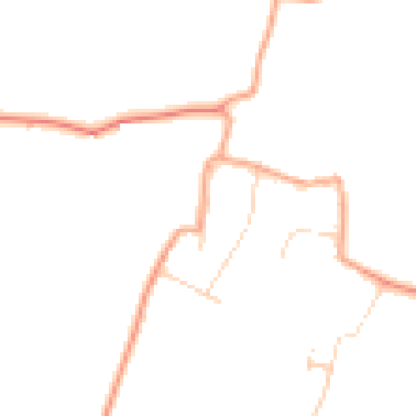Daytime road noise heatmap for CM1 4PF
