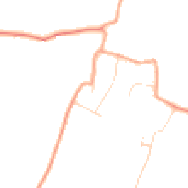 Daytime road noise heatmap for CM1 4PG