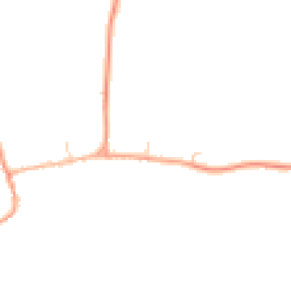 Daytime road noise heatmap for CM1 4QT