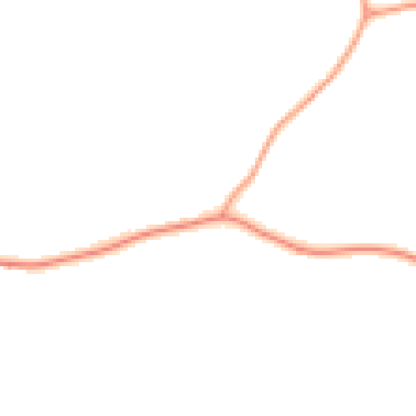 Daytime road noise heatmap for CM1 4QY