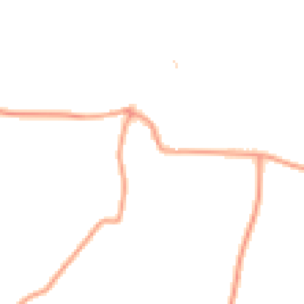 Daytime road noise heatmap for CM1 4RU