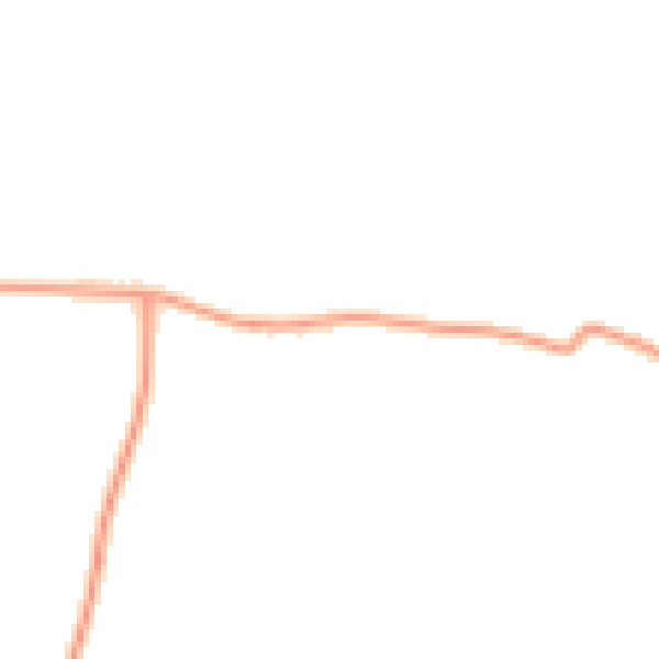 Daytime road noise heatmap for CM1 4RZ