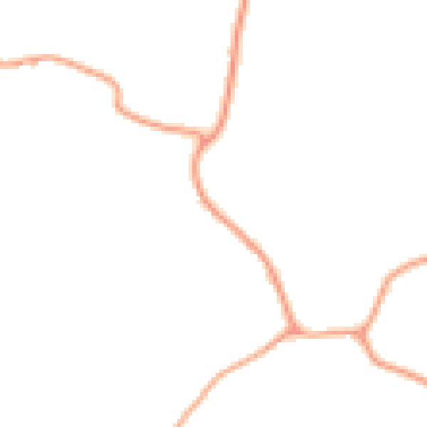 Daytime road noise heatmap for CM1 4SE