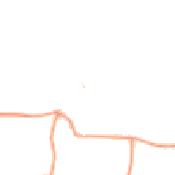 Daytime road noise heatmap for CM1 4SJ
